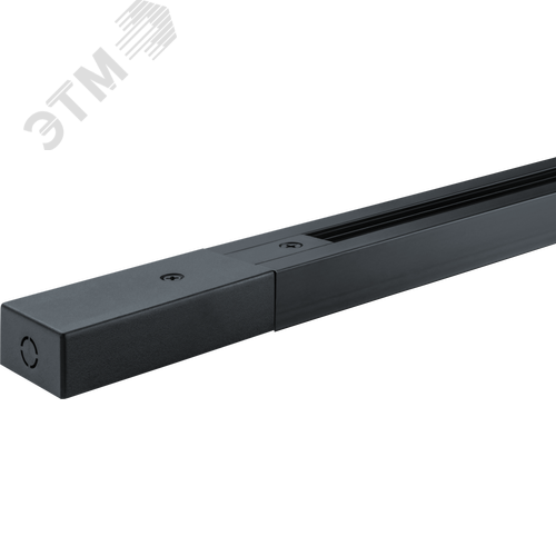 Шинопровод однофазный NLT-B-1L-AS1-BL-200 с вводом питания и заглушкой черный 2м - фото 3