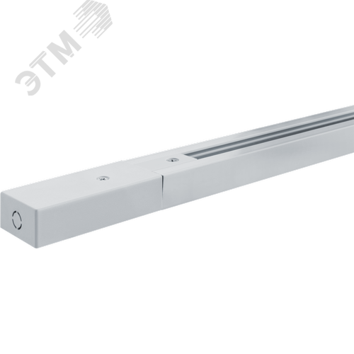 Шинопровод однофазный NLT-B-1L-AS1-WH-200 с вводом питания и заглушкой белый 2м - фото 3