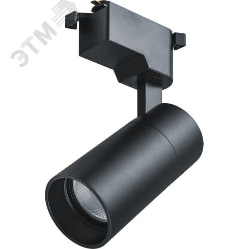 Светильник трековый светодиодный на шинопровод NLT-T1-1L-10W-840-BL-LED однофазный черный 10 Вт 4000К - фото 1