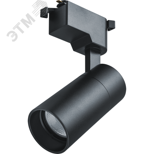 Светильник трековый светодиодный на шинопровод NLT-T1-1L-15W-840-BL-LED однофазный черный 15 Вт 4000К - фото 1