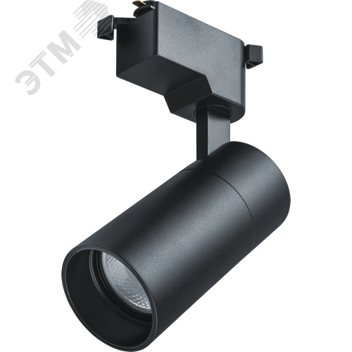 Светильник трековый светодиодный на шинопровод NLT-T1-1L-20W-840-BL-LED однофазный черный 20 Вт 4000К - фото 1