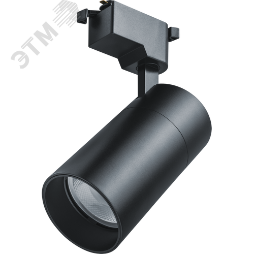 Светильник трековый светодиодный на шинопровод NLT-T1-1L-30W-840-BL-LED однофазный черный 30 Вт 4000К - фото 1