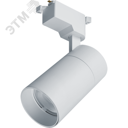 Светильник трековый светодиодный на шинопровод NLT-T1-1L-25W-840-WH-LED однофазный белый 25 Вт 4000К - фото 1