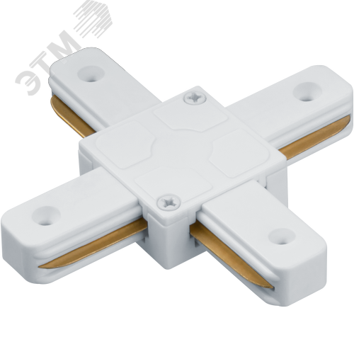 Коннектор Х-образный белый для шинопровода NLT-C-1L-AS2-WH-X - фото 2