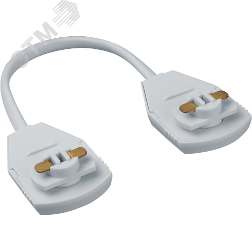 Коннектор гибкий белый для шинопровода NLT-C-1L-AS2-WH-F - фото 1