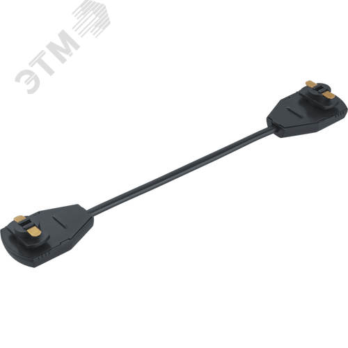 Коннектор гибкий черный для шинопровода NLT-C-1L-AS2-BL-F - фото 2