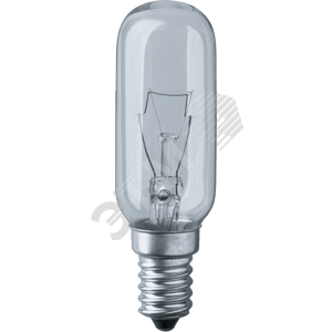 Лампа накаливания специального назначения РН 40вт 230в Е14 T25L CL для кухонных вытяжек и ночников (61206 NI-T25L)