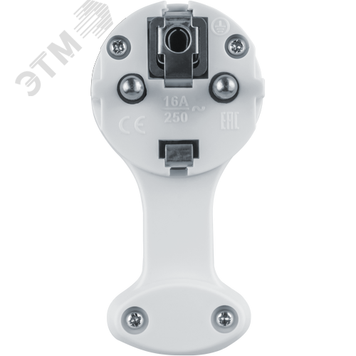 Вилка Navigator плоская с/з белая 61 365 NCA-PL06-16A-E-WH - фото 2