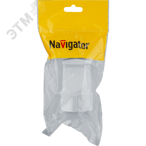 Розетка 61 366 NCA-SK01-16A-E-WH переносная с заземлением белая - фото 3