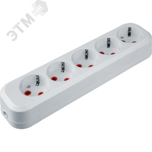 Колодка NCA-BL01-05-E-WH 5гн с/з пластик - фото 1