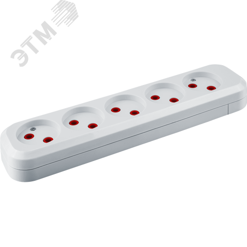 Колодка NCA-BL01-05-X-WH 5гн б/з пластик - фото 1