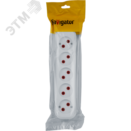 Колодка NCA-BL01-05-X-WH 5гн б/з пластик - фото 2