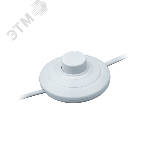 Шнур NPS-FS01-170-2x0.5WH 1.7м с выключателем белый - фото 2