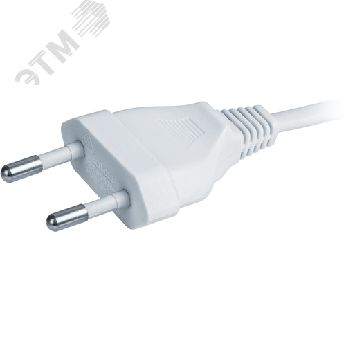 Шнур NPS-FS02-170-2x0.5WH 1.7м с выключателем диммером белый - фото 3