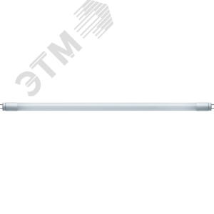 Лампа светодиодная LED 18вт G13 белый установка возможна после демонтажа ПРА