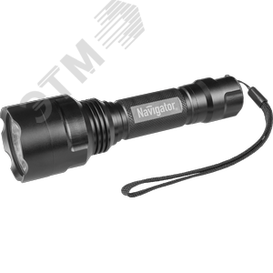 Фонарь светодиодный NPT-P03-18650 1 LED CREE 10Вт аккумуляторный металл