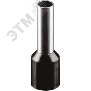 Наконечник-гильза NET-E6012-B10 6 мм кв черный (10 шт/уп)