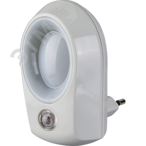 Ночник светодиодный 0.5w LED NNL-SNR01-WH фотореле белый