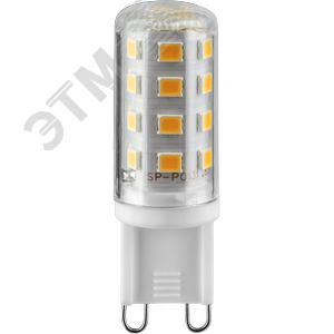 Лампа светодиодная LED 5вт 230в G9 тепло-белый капсульная