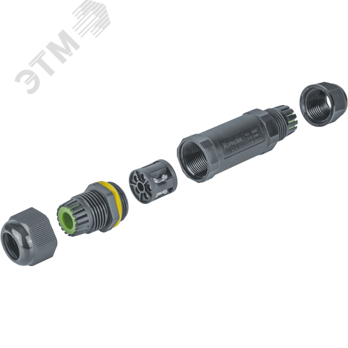 Коннектор NTB-I01-5P-IP68 I-образный 5PIN - фото 2