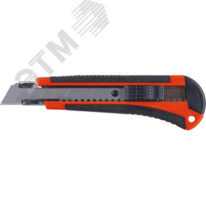 Нож ОНЛАЙТ 82 956 OHT-Nv02-18 (выдвижной, усиленный, 18 мм