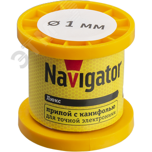 Припой 93 082 NEM-Pos02-61K-1-K100 (ПОС-61, катушка, 1 мм, 100 гр) - фото 1