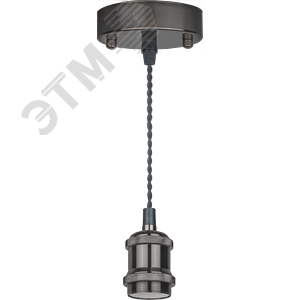 Изображение товара Светильник NIL-SF01-010-E27 черный хром (шт)
