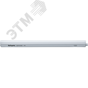 Светильник светодиодный ДПО-5w 4000K 330Лм пластик T5 IP33 с выключателем шнур