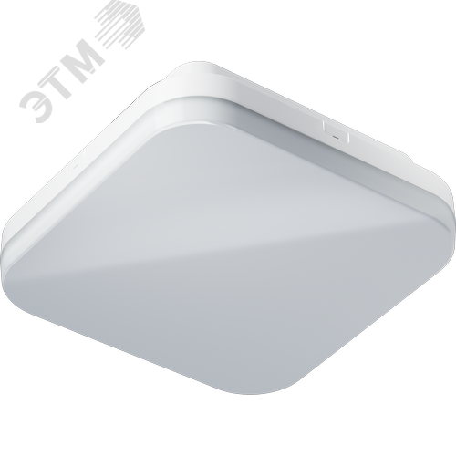 Светильник светодиодный ДБП-12w 4000К 1450 Лм IP66 с блоком аварийного питания на 1ч квадратный - фото 1