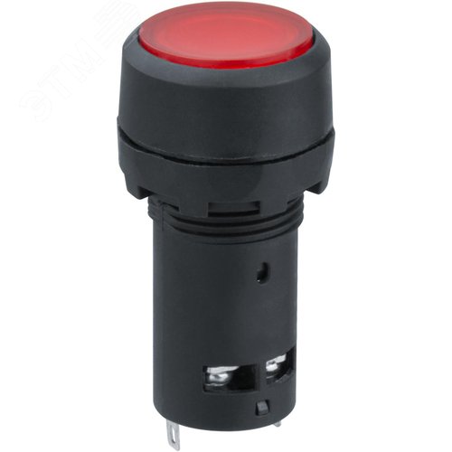 Изображение товара Кнопка NBI-B-09-R красная с подсветкой d22мм 230В NO+NC (шт)