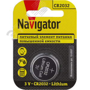 Батарейка NBT-CR2032-BP1
