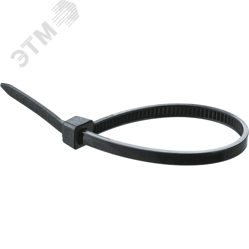 Хомут 200х2.5мм черный нейлон (100шт) - фото 2
