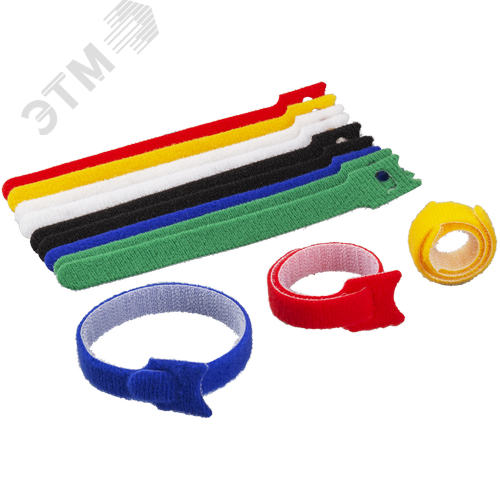 Хомут-липучка 150х12мм цветной (12 шт) - фото 2