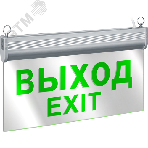 Светильник аварийный светодиодный NEF-23 3 Вт, 3ч односторонний постоянный IP20 - фото 1