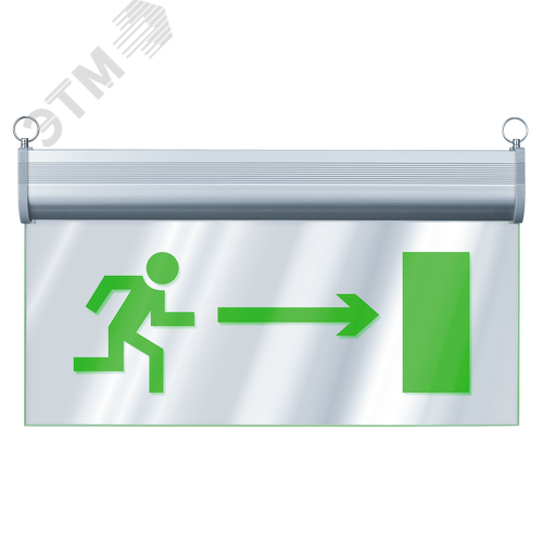 Светильник аварийный светодиодный NEF-24 3 Вт, 3ч двусторонний постоянный IP20 - фото 2