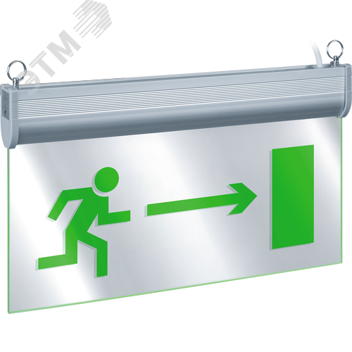 Изображение товара Светильник аварийный светодиодный NEF-24 3 Вт, 3ч двусторонний постоянный IP20 (шт)