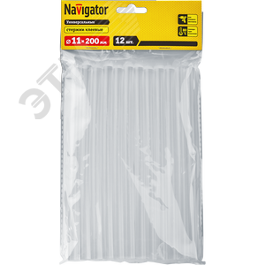 Клей Navigator 93 246 NEM-Ks01-11-200-H12 (стержень, 11 ммх200 мм, 12 шт)