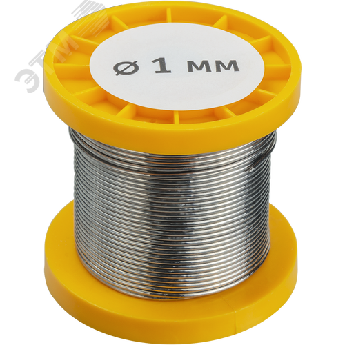 Припой 93 082 NEM-Pos02-61K-1-K100 (ПОС-61, катушка, 1 мм, 100 гр) - фото 2