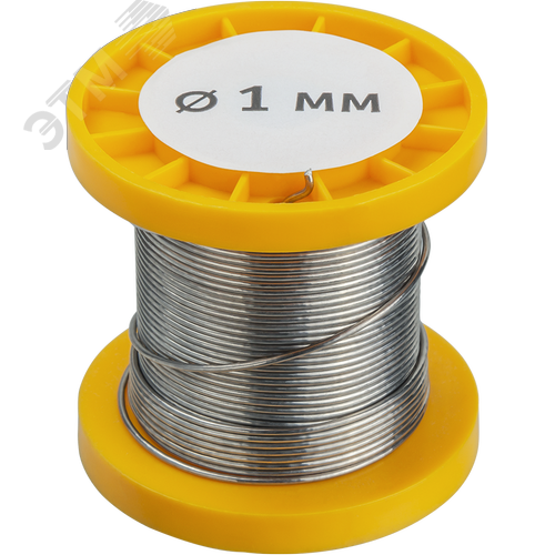 Припой 93 079 NEM-Pos02-63K-1-K50 (ПОС-63, катушка, 1 мм, 50 гр) - фото 2