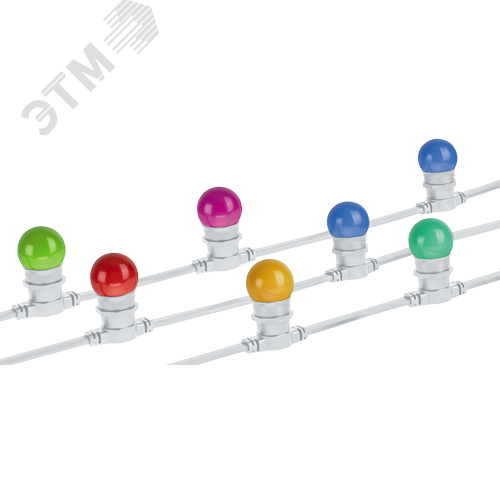 Изображение товара Гирлянда NGF-001-04 Белт-Лайт 40 патронов, 10 м, Е27 белый (шт)