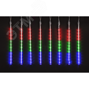 Гирлянда светодиодная новогодняя NGF-D031-02 метеоритный дождь 3.6 м IP44 220 - фото 1