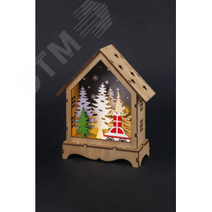 Гирлянда светодиодная новогодняя NGF-D045-03 новогодний домик - фото 2