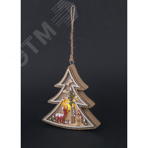 Гирлянда светодиодная новогодняя NGF-D045-04 игрушка елочка - фото 2