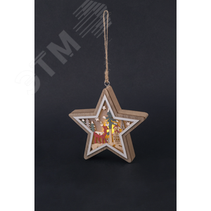 Гирлянда светодиодная новогодняя NGF-D045-05 игрушка звездочка - фото 2