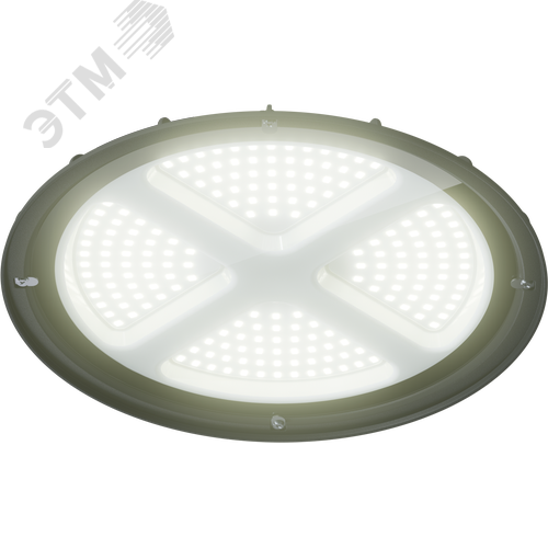 Светильник светодиодный ДСП-100вт 6500К 12000Лм 120 гр. IP65 - фото 2