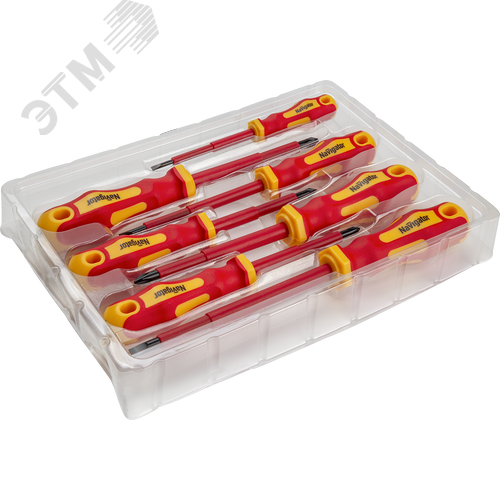 Набор диэлектрических отверток 82 354 NHT-Оtd01-H7(7 шт) - фото 2