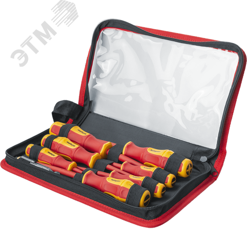 Набор отверток диэлектрических, 8 шт, NHT-Оtd03-H8 - фото 1