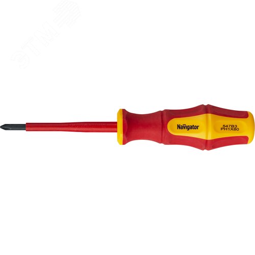 Отвертка Navigator 93 422 NHT-Otd03-PH1-80 (диэлектрическая) - фото 3
