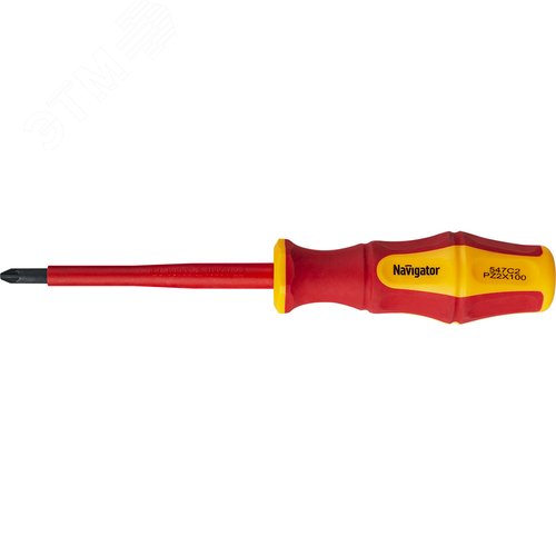 Отвертка Navigator 93 425 NHT-Otd03-PZ2-100 (диэлектрическая) - фото 2