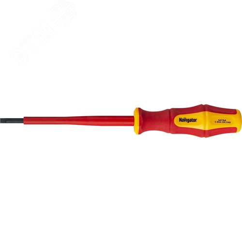 Отвертка Navigator 93 428 NHT-Otd03-SL4-100 (диэлектрическая) - фото 2